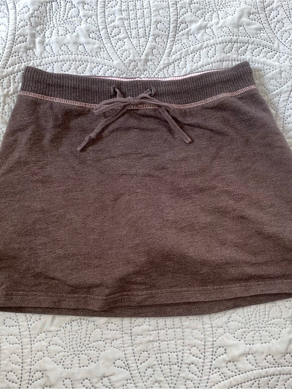 Casual Gray Mini Skirt
